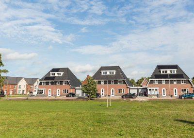 Projectbouw dubbele woning Steenwijk