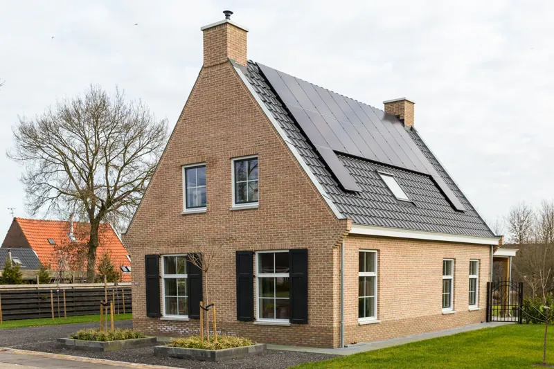 Tijdloze architectuur met natuurlijke materialen