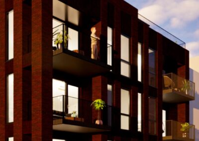 Kleinschalig appartementenproject met 7 woningen in Heerenveen