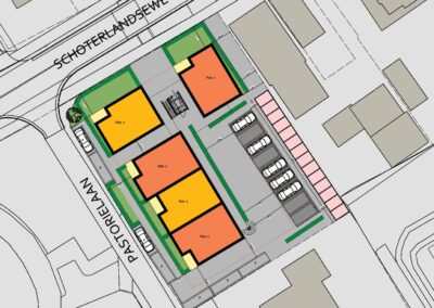 Appartementenproject De Schoterhoek in Nieuwehorne